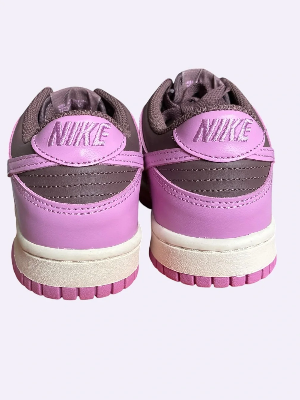 New NIKE DUNK LOW Light Magenta Big Kids Size 5Y / fits 6.5 (US) women